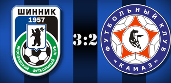 Тур 28. «Шинник» - «КАМАЗ» 3:2 Тур 28. «Шинник» - «КАМАЗ» 3:2
