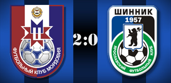 Тур 51. «Мордовия» - «Шинник» 2:0