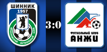 «Шинник» - «Анжи» 3:0 «Шинник» - «Анжи» 3:0