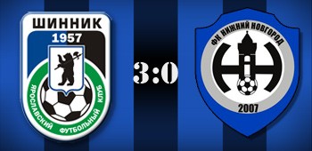 «Шинник» - «Нижний Новгород» 3:0 «Шинник» - «Нижний Новгород» 3:0