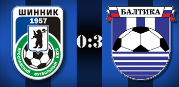 Тур 22. «Шинник» - «Балтика» 0:3 Тур 22. «Шинник» - «Балтика» 0:3