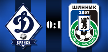 Тур 19. «Динамо» (Бр.) - «Шинник» 0:1 Тур 19. «Динамо» (Бр.) - «Шинник» 0:1