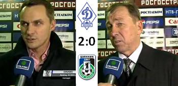 "Динамо" - "Шинник" 2:0